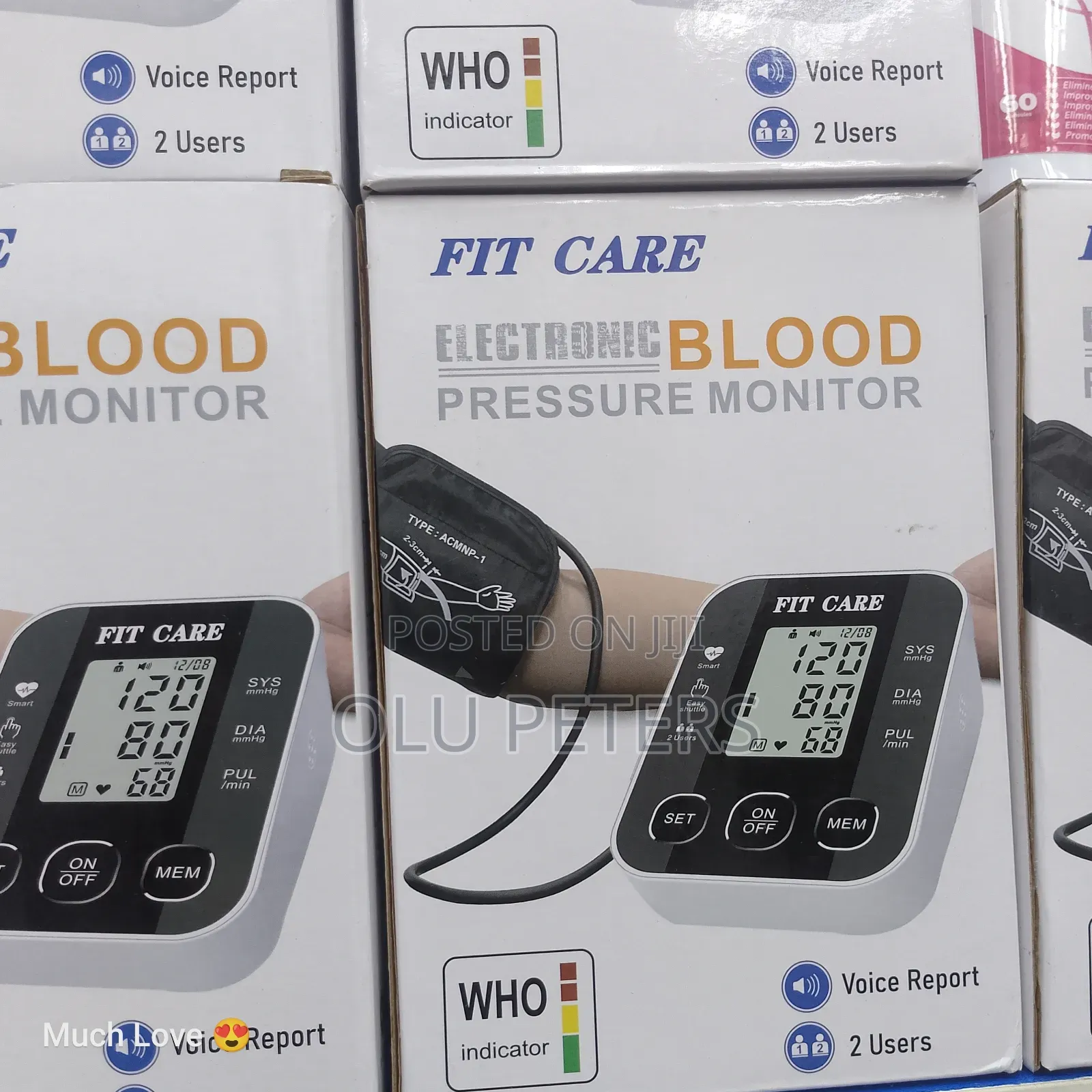 Fit Care Blood Pressure Monitor