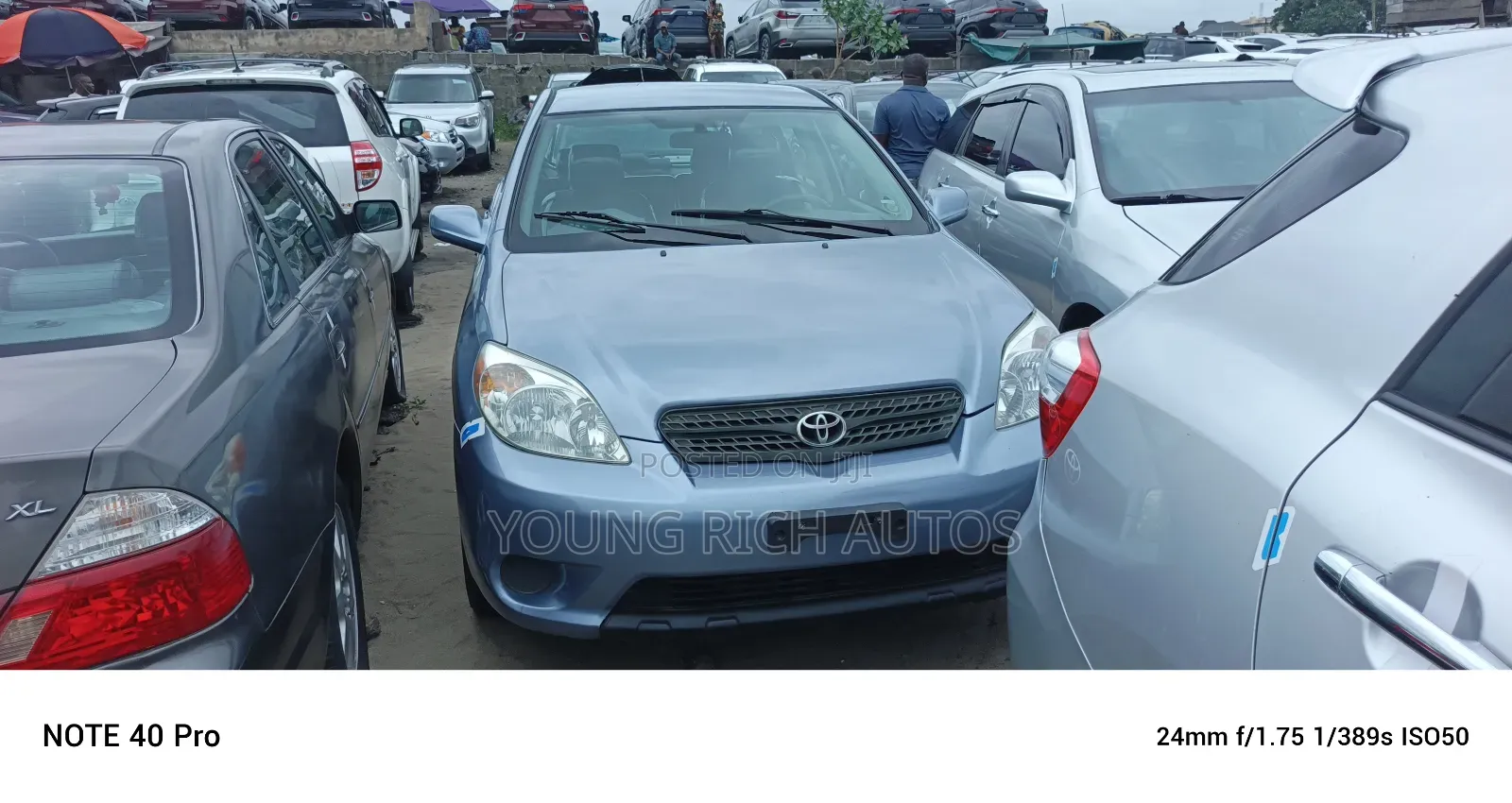 Toyota Matrix 2007 Blue