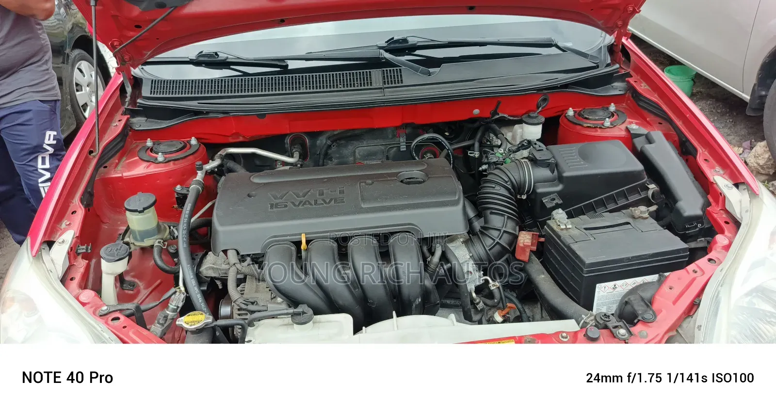 Toyota Matrix 2007 Red