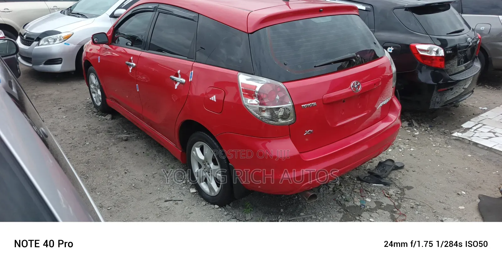Toyota Matrix 2007 Red