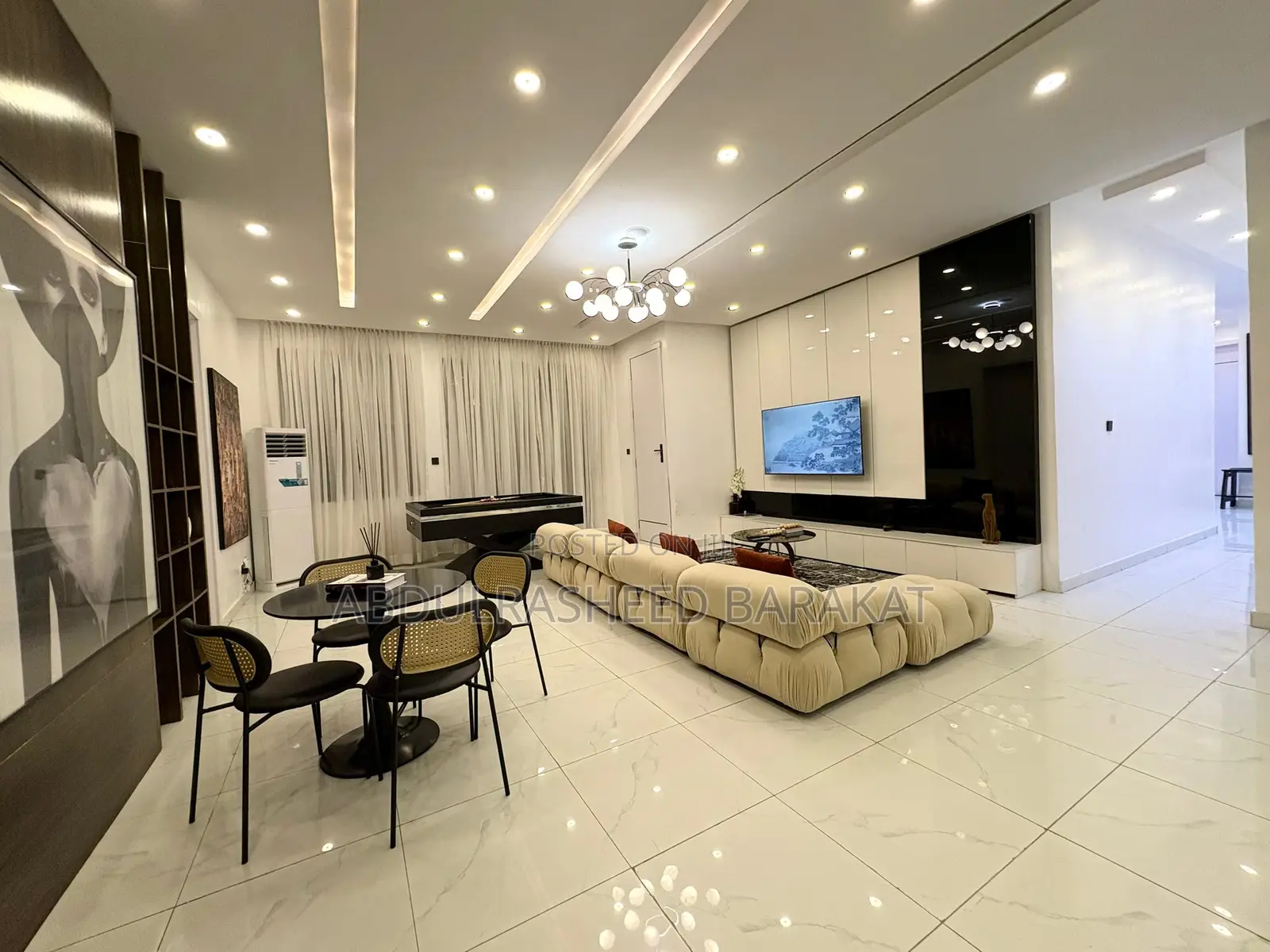 Brand New Three Bedroom Apartment With Cinematic Room Pool