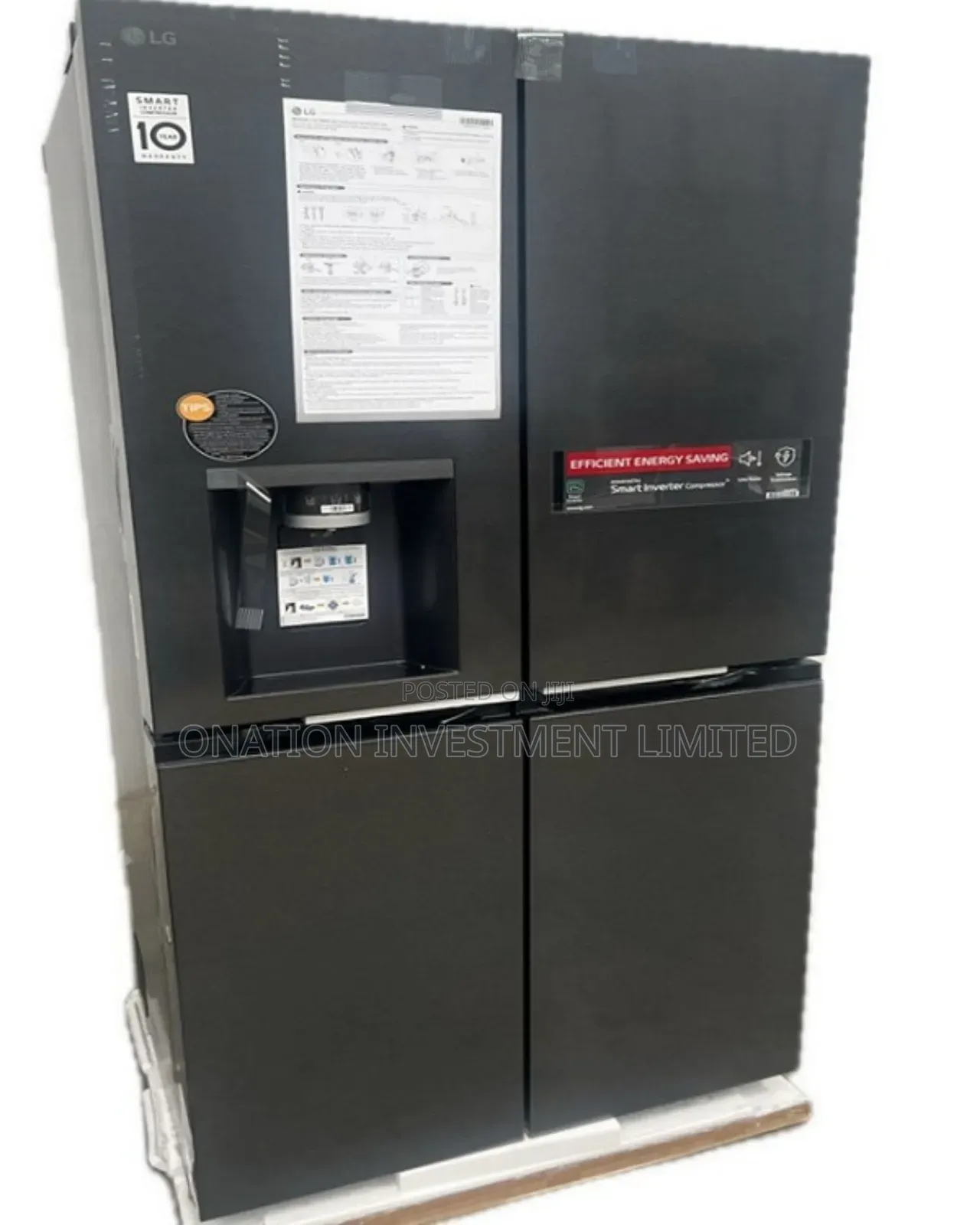 Lg French Door Refrigerator 674l Side by Side