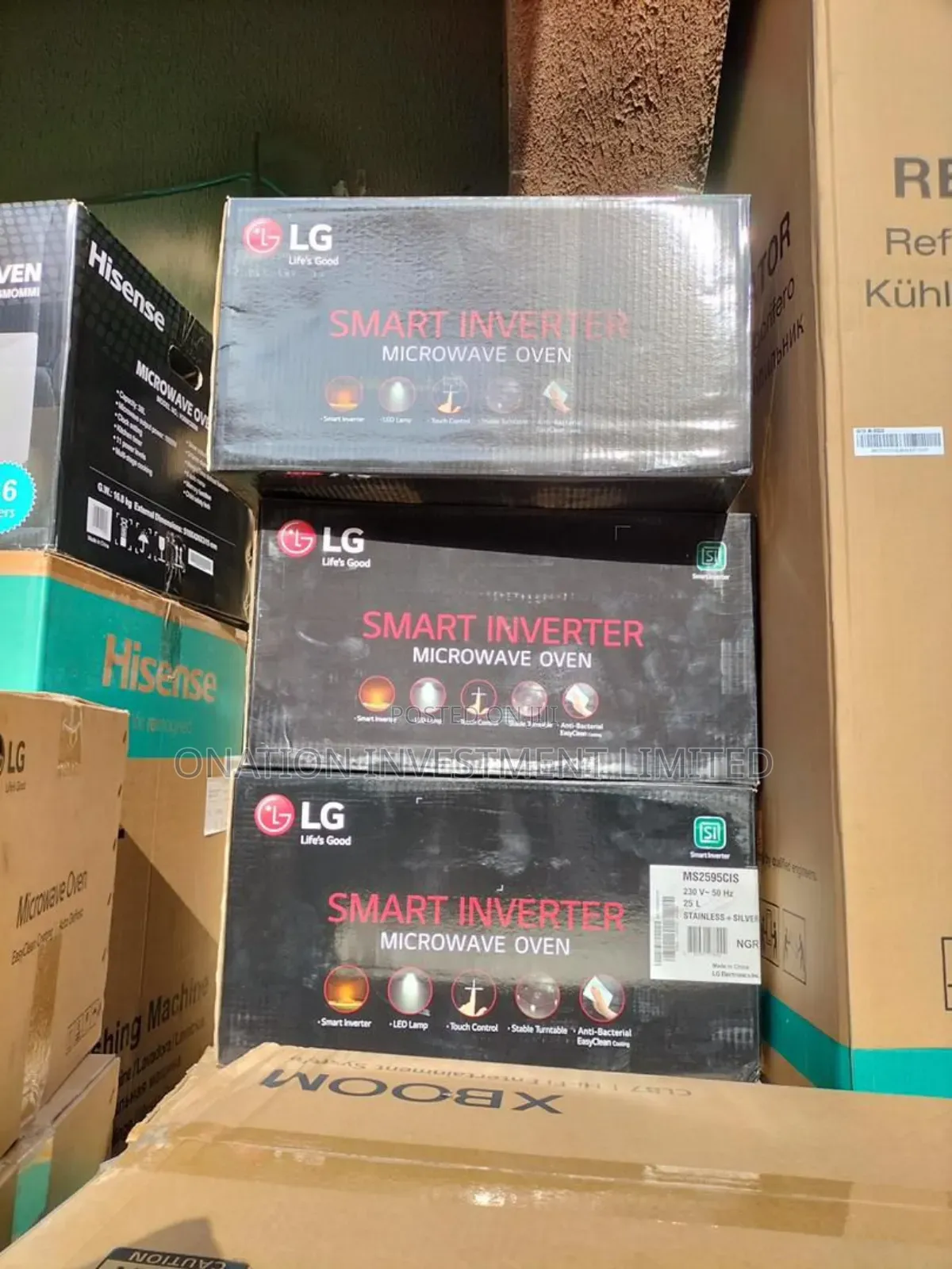 Lg Smart Inverter Microwave Oven With Grill 25l