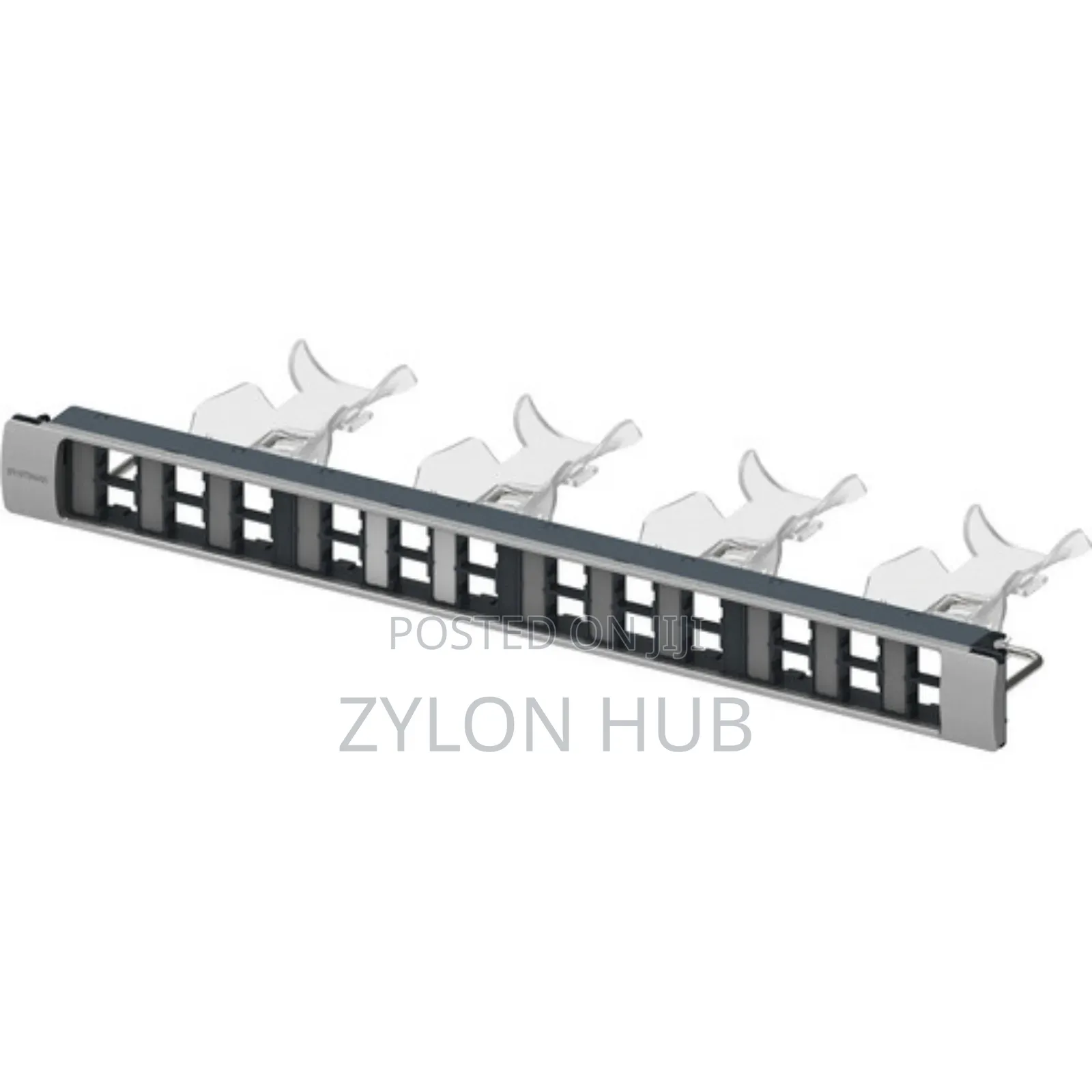 Commscope 24-Port 1 Ru Flat Rj45 Patch Panel for Systimax