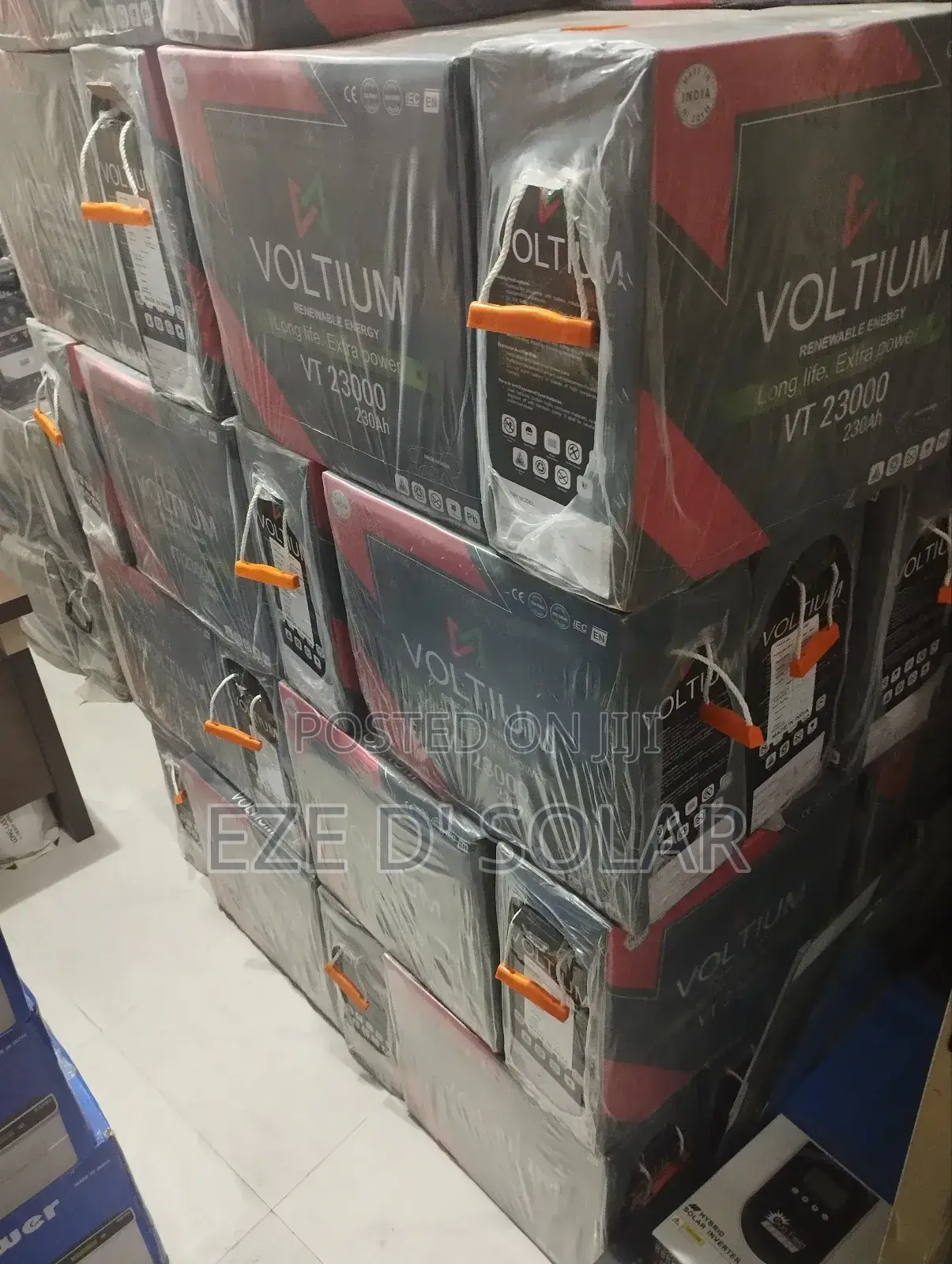 Voltium 230ah/12v Solar Tubular Battery