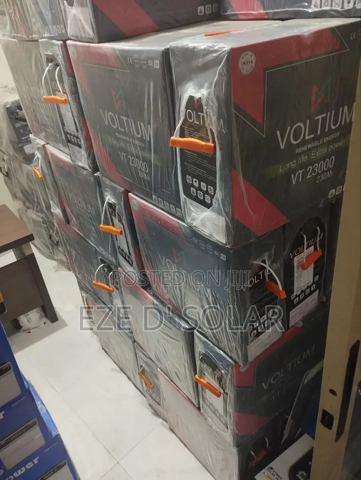 Voltium 230ah/12v Solar Tubular Battery