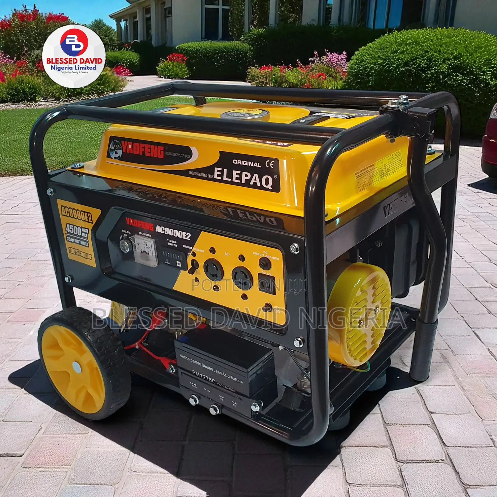 Elepaq Yaofeng Ac8000e2 4500w 100% Copper