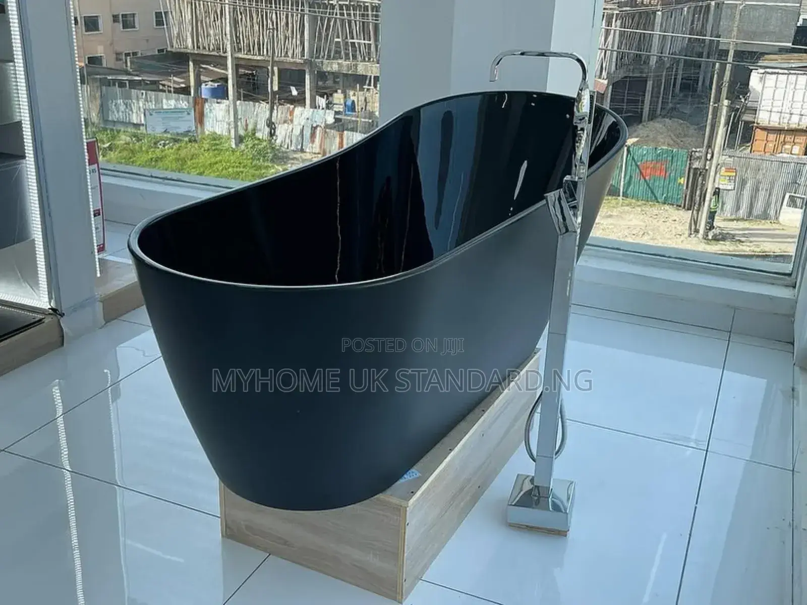 Latest Modern Freestanding Bathtub Black
