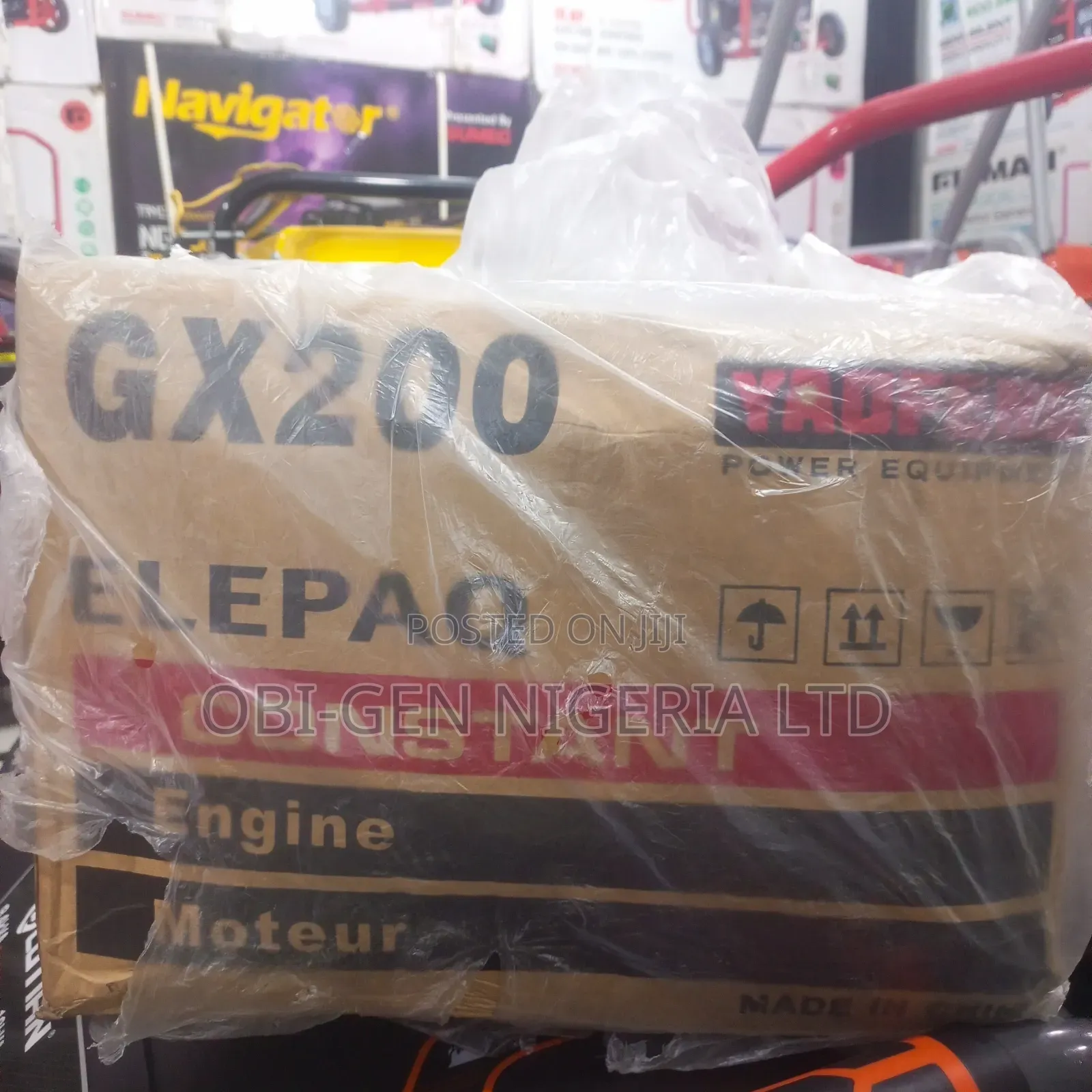 Follow Come Elepaq Constant Gx200 Half Engine 6.5hp Set