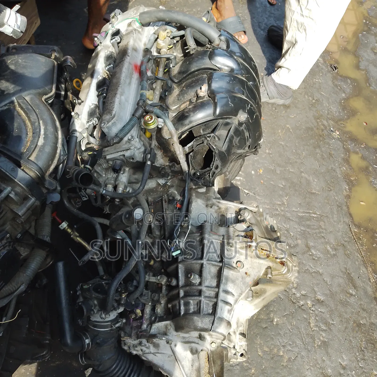 Toyota 2az Engine With 13pin Gearbox