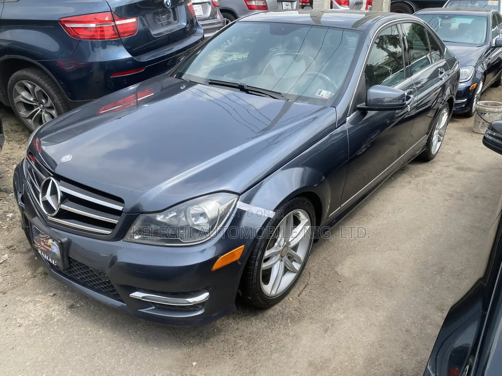 Mercedes-Benz C300 Luxury 4Matic Sedan AWD (3.5L 6cyl 7A) 2013 Gray