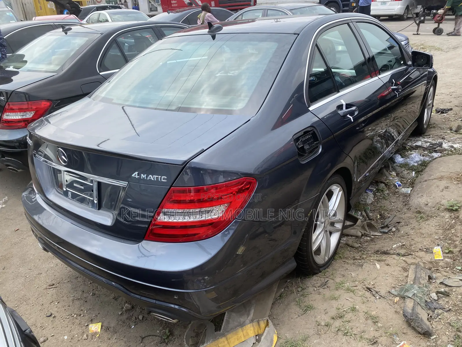 Mercedes-Benz C300 Luxury 4Matic Sedan AWD (3.5L 6cyl 7A) 2013 Gray
