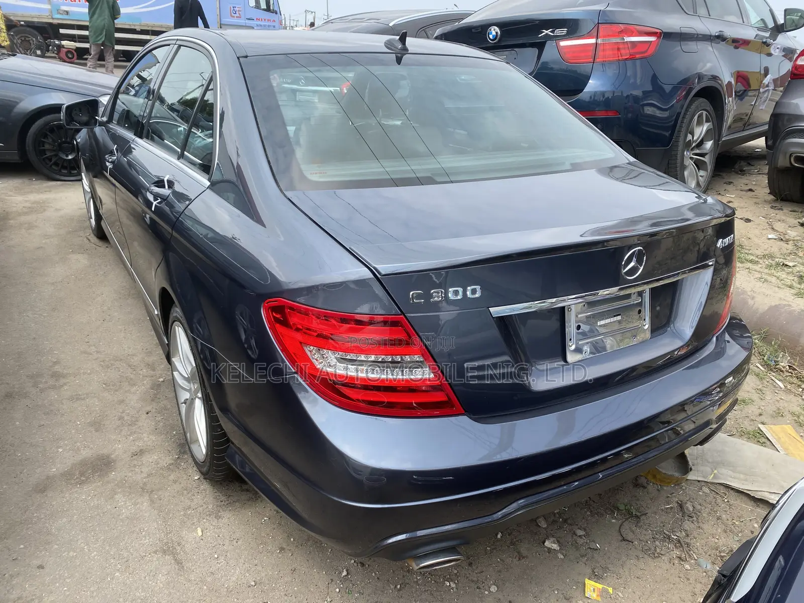 Mercedes-Benz C300 Luxury 4Matic Sedan AWD (3.5L 6cyl 7A) 2013 Gray