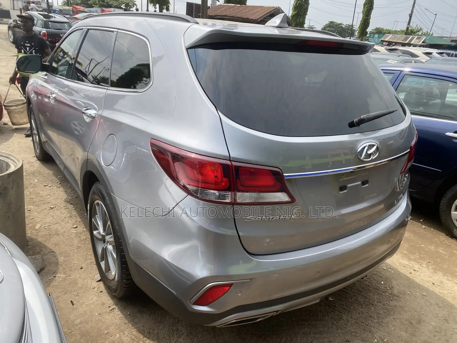 Hyundai Santa Fe SE AWD 2017 Gray