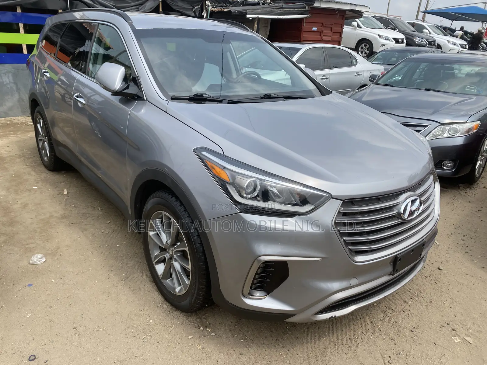 Hyundai Santa Fe SE AWD 2017 Gray