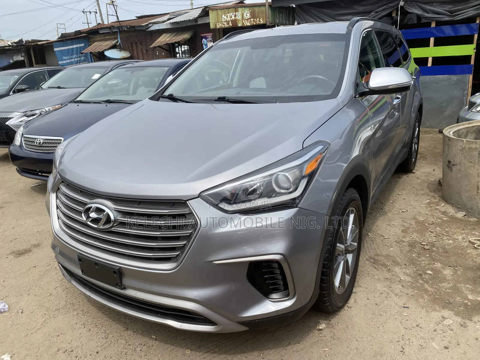 Hyundai Santa Fe SE AWD 2017 Gray