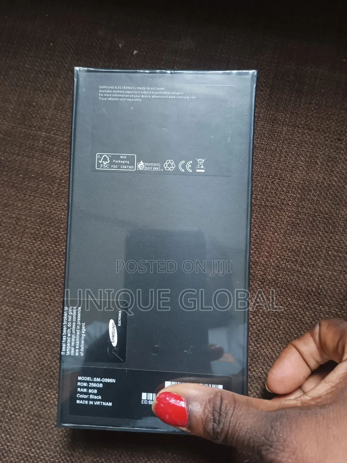 New Samsung Galaxy S21+ 5G 256 GB Black