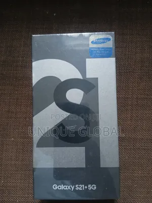 New Samsung Galaxy S21+ 5G 256 GB Black