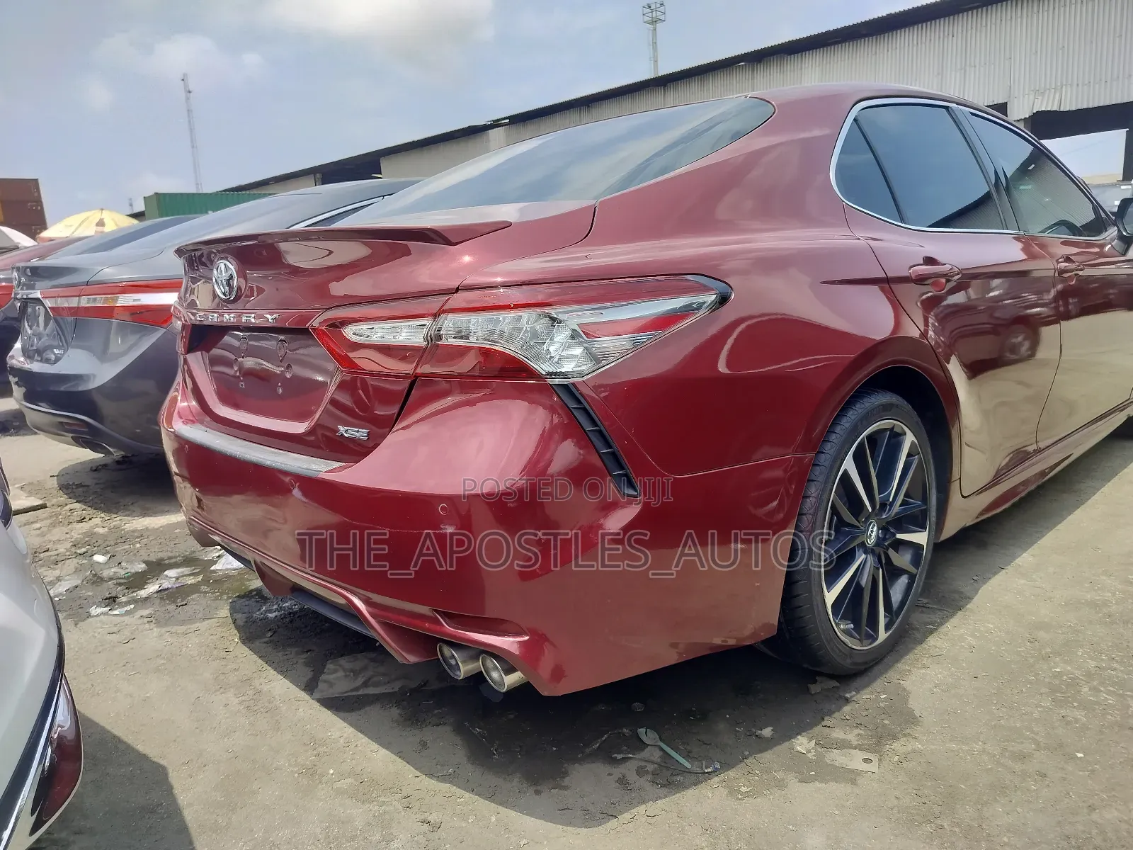 Toyota Camry XSE V6 FWD (3.5L 6cyl 8AM) 2018 Burgundy