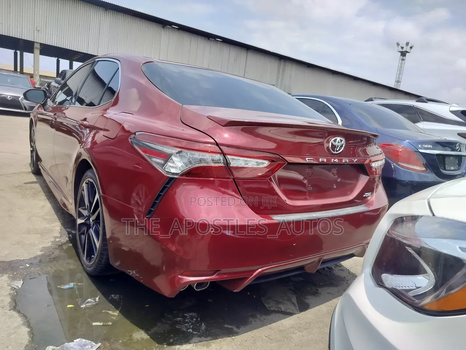 Toyota Camry XSE V6 FWD (3.5L 6cyl 8AM) 2018 Burgundy