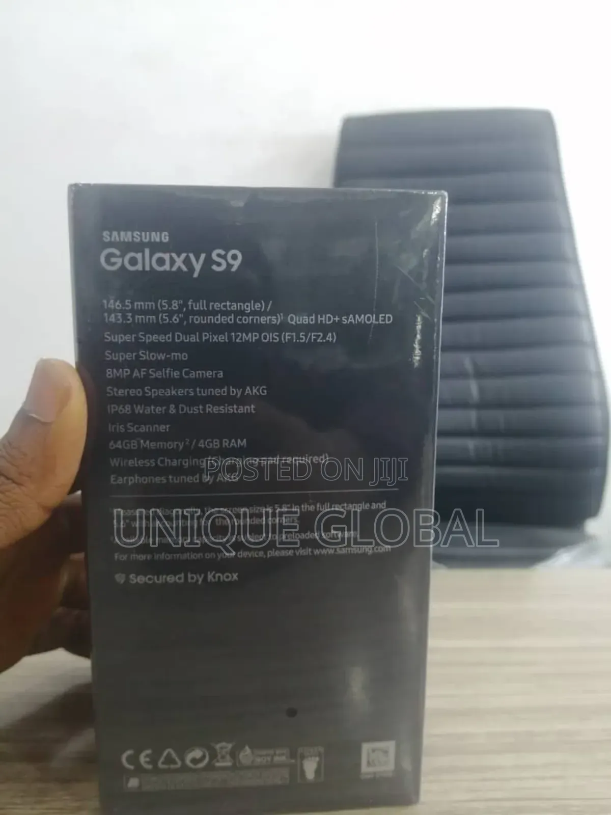 New Samsung Galaxy S9 64 GB Black