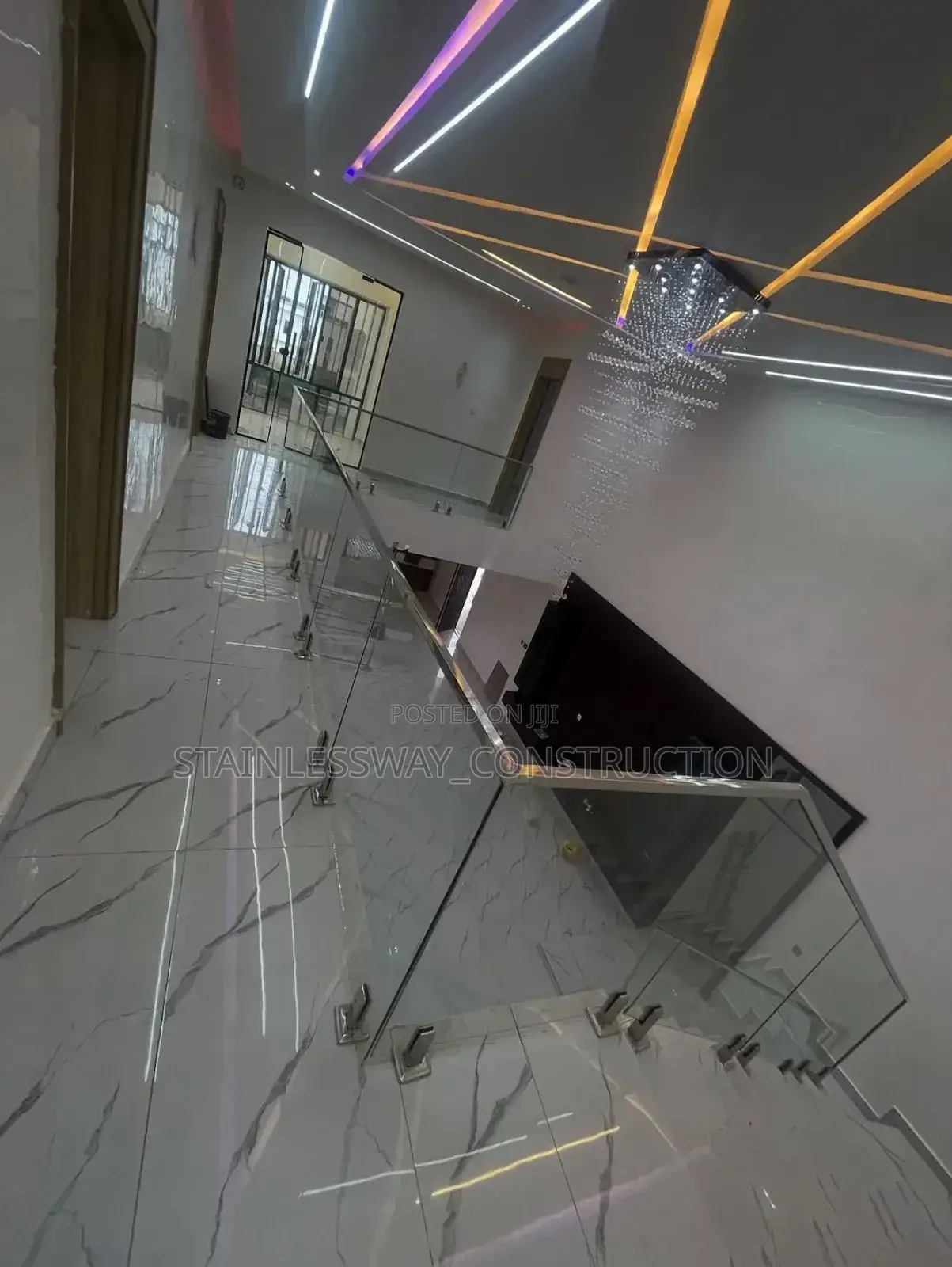 Plan Glass Staircase/Balcony Glass