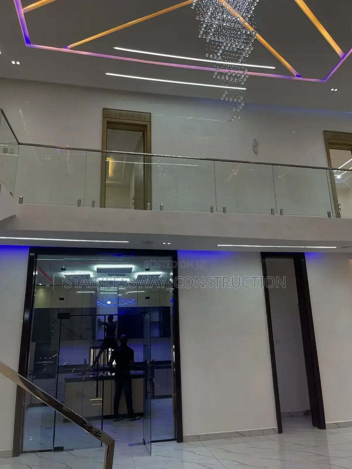 Plan Glass Staircase/Balcony Glass