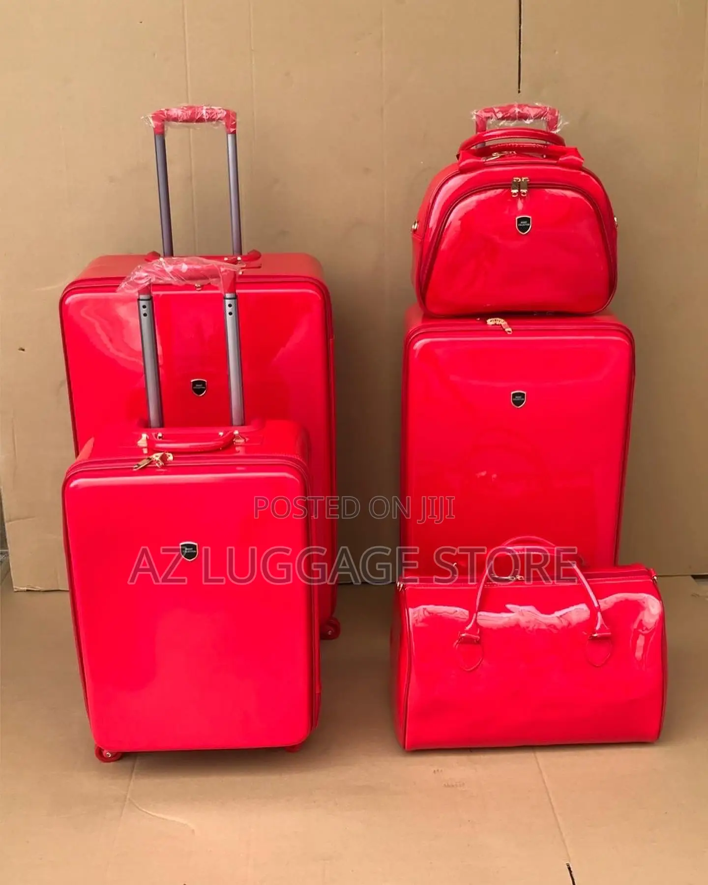 Set of 5 Luxury Luggage Box