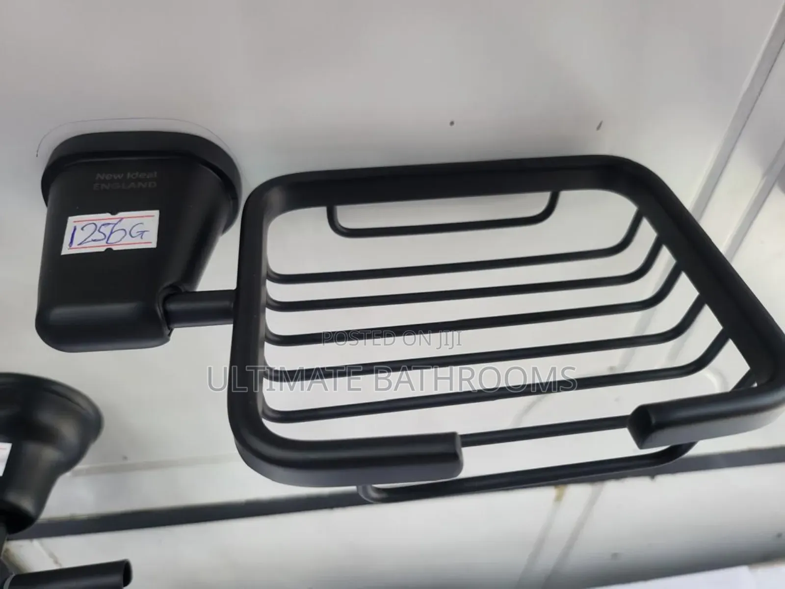 Quality Black Side Basket Soap Holder