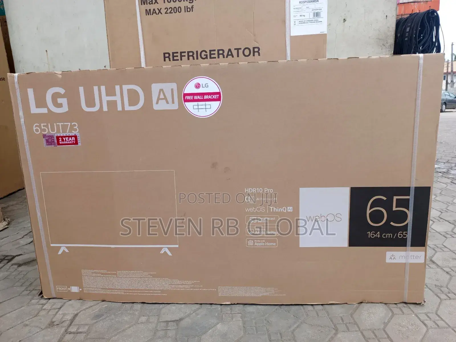 Lg Uhd Tv 65 Inch Display HDR Smart Led Tv W/ Thinq Ai