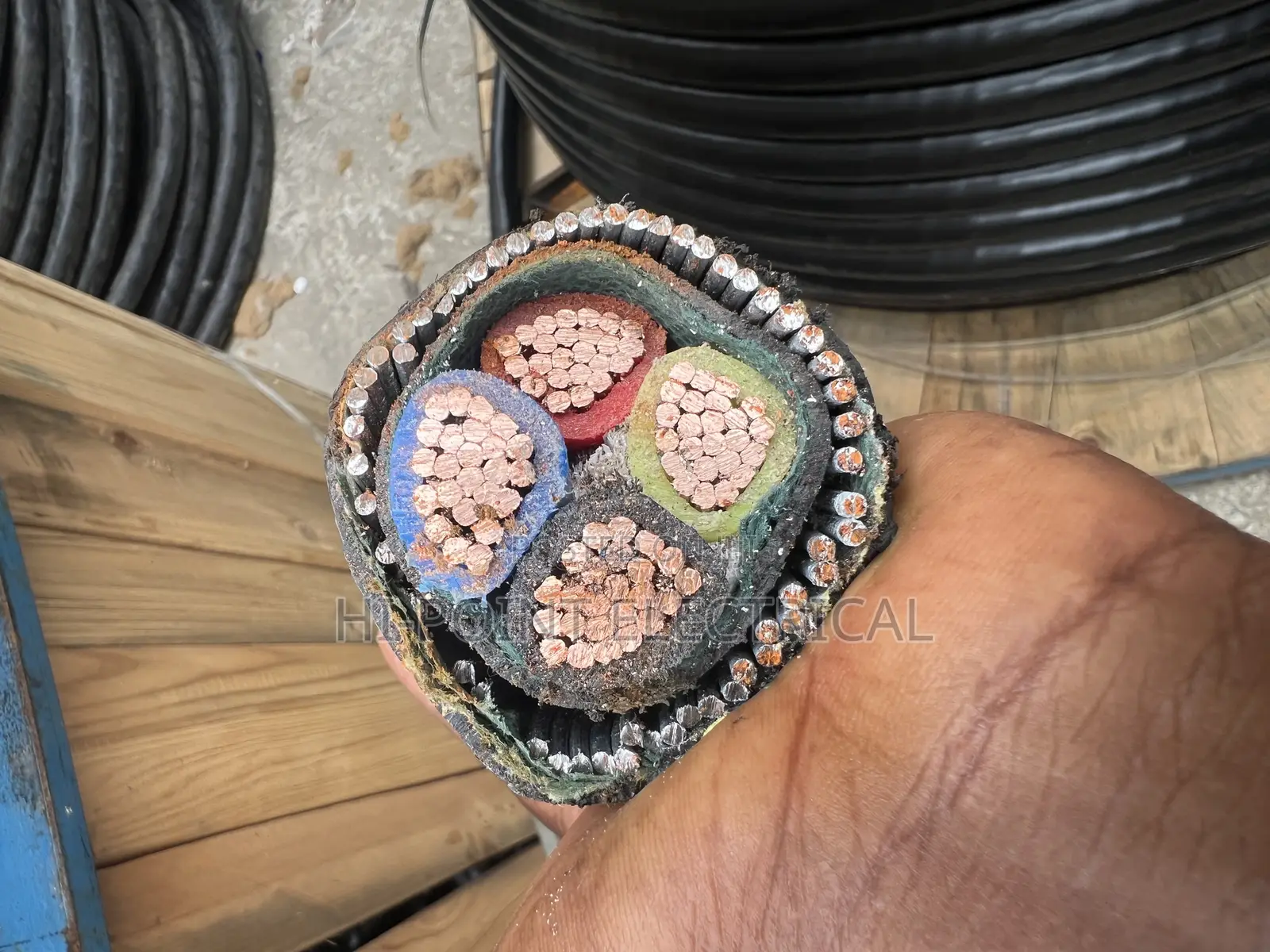Available in Pure Copper or Aluminum Conductors Form.