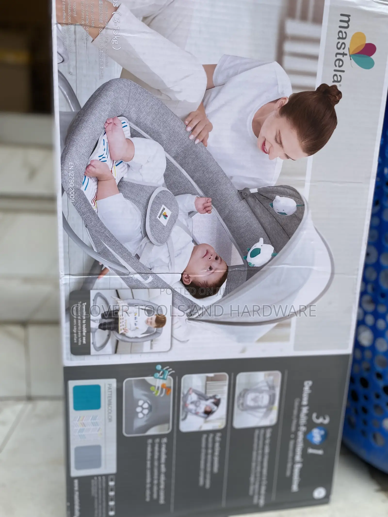 Mastela - 3-in-1 Baby Swing Bassinet Cradle