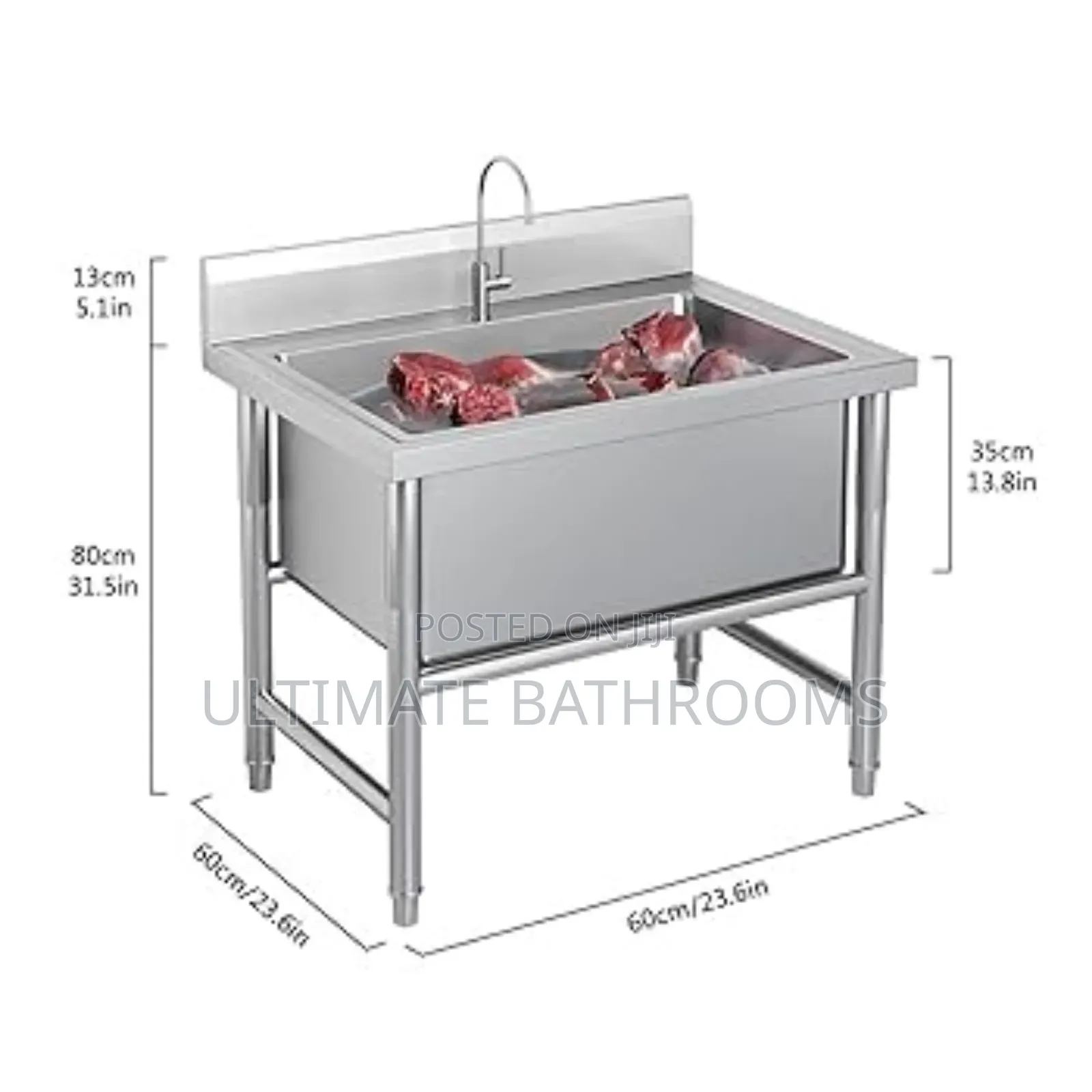 Single Bowl Commercial Sink Bowl
