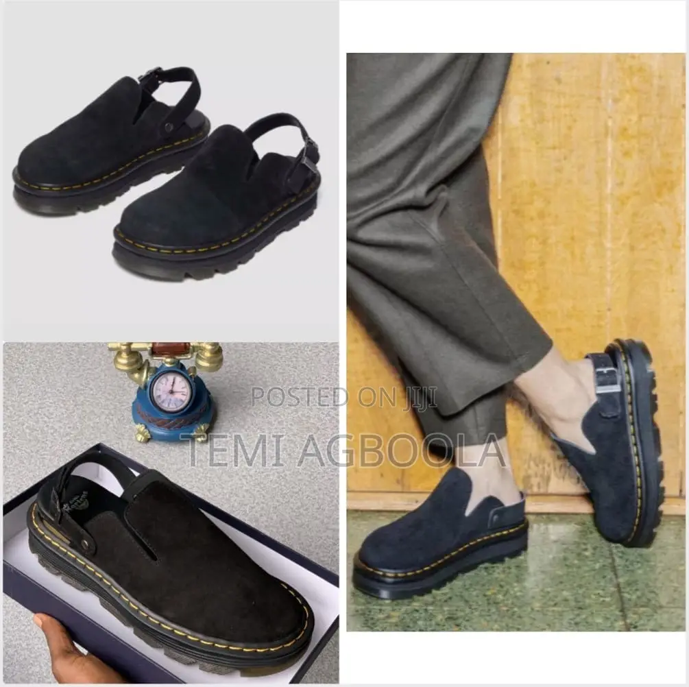 Men’S Suede Slingback Shoes