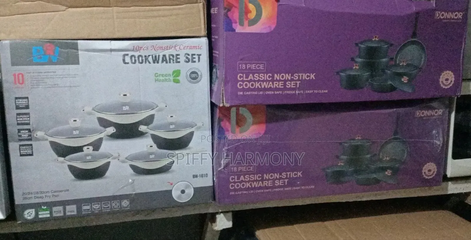 18pcs Cookwareset