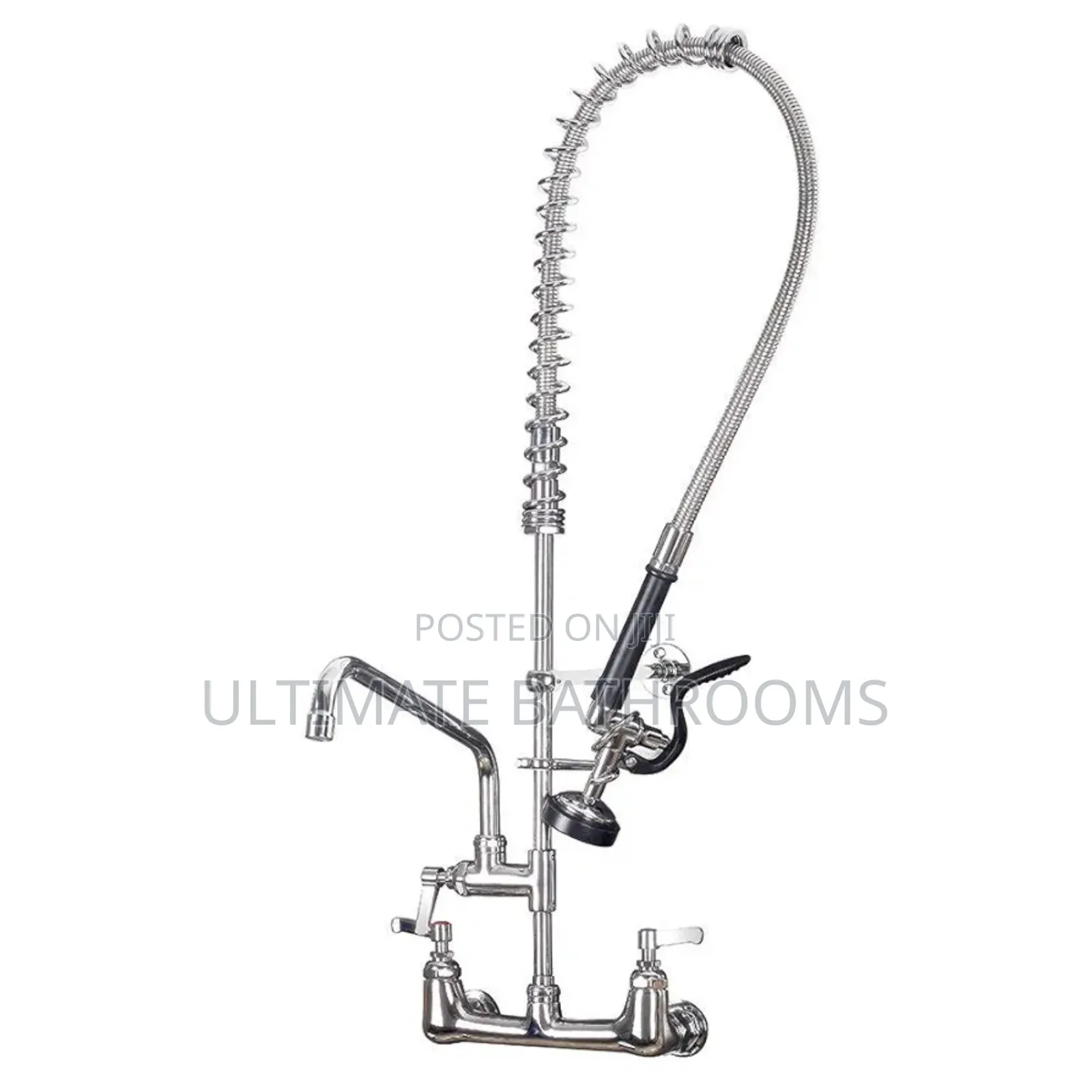 Wall Mounted Industrial Kitchen Mixer Faucet