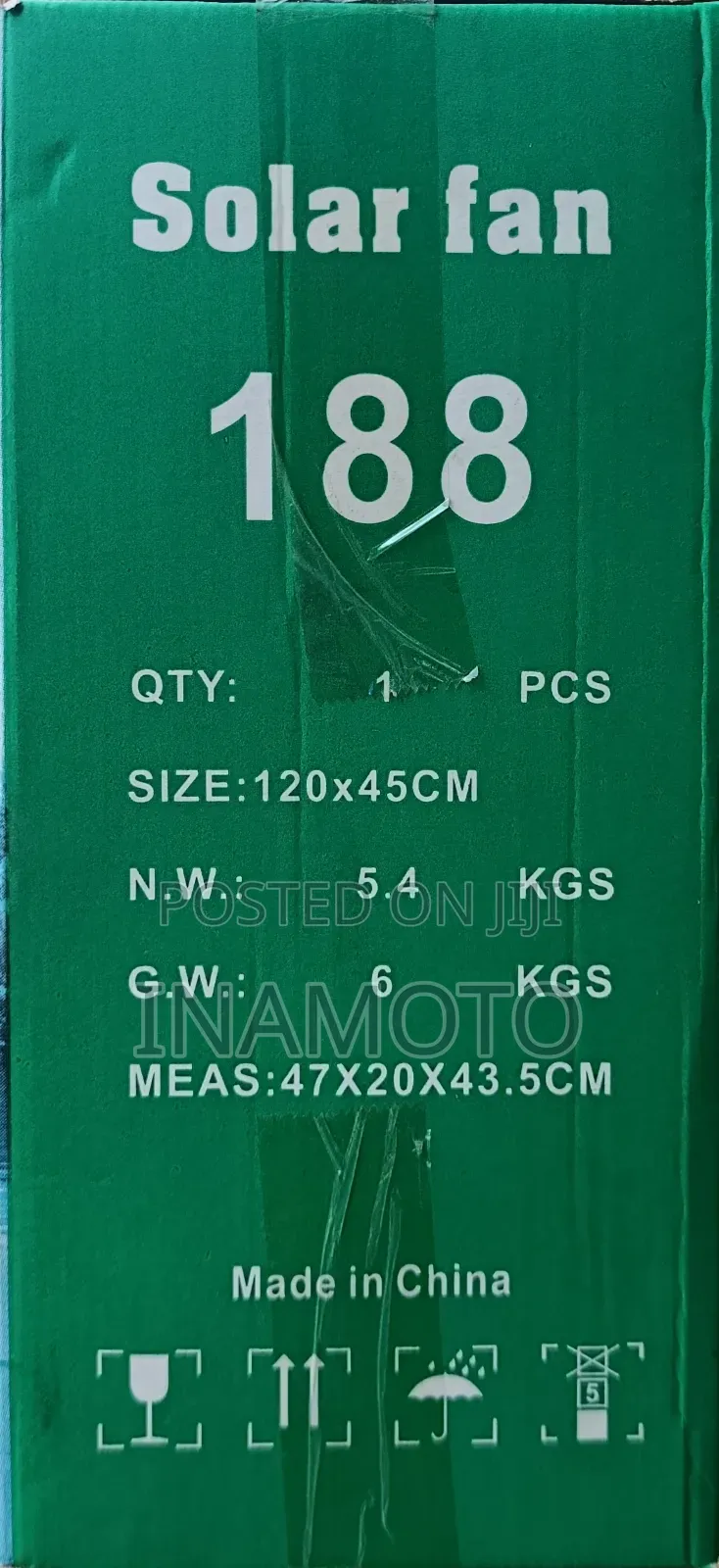 23w Solar Fan