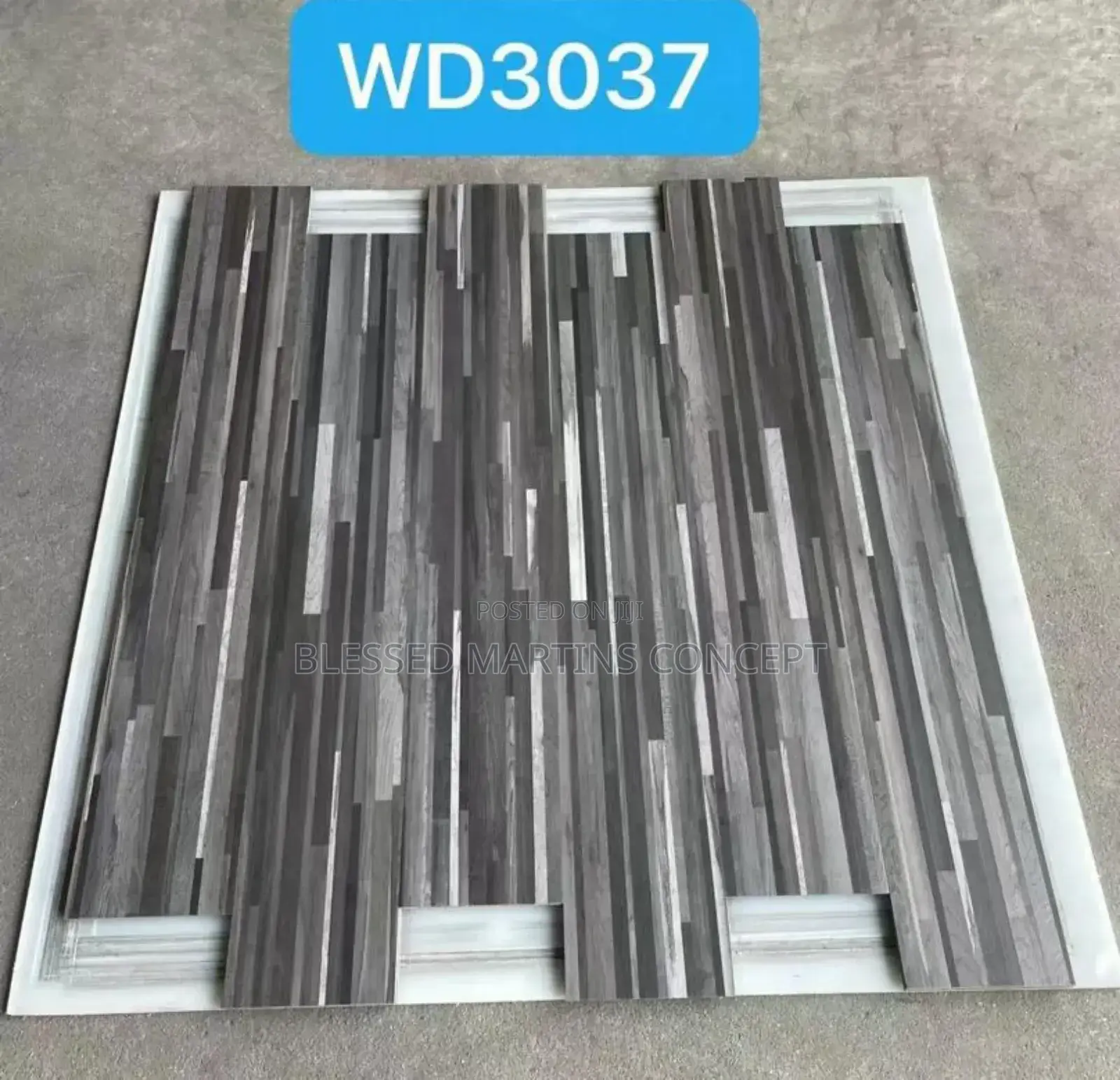 Vinyl Laminated Wooden Design PVC Floor, Contains 3.24 Sq Meters