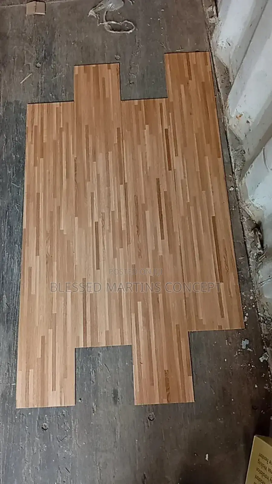 Laminated Vinyl Wooden Design PVC Floor Tile.Contains 3.24sq Meters