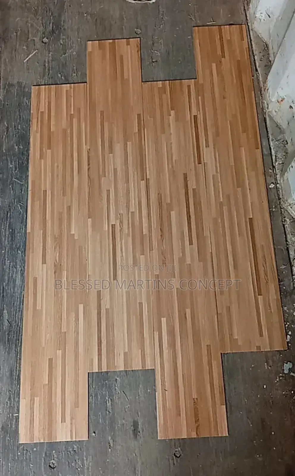 Laminated Vinyl Wooden Design PVC Floor Tile.Contains 3.24sq Meters