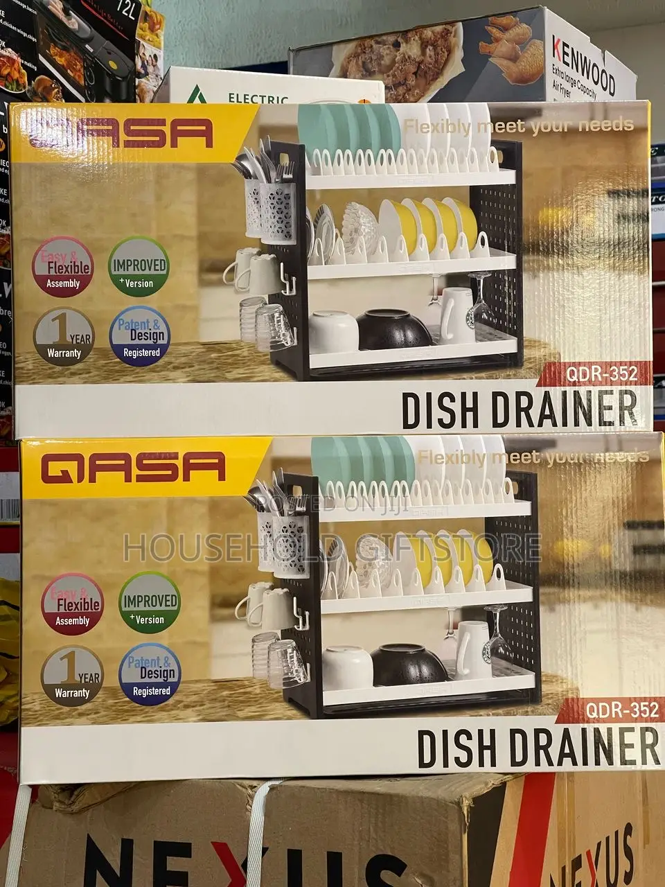 Qasa 3 Layers High Quality Plate Rack
