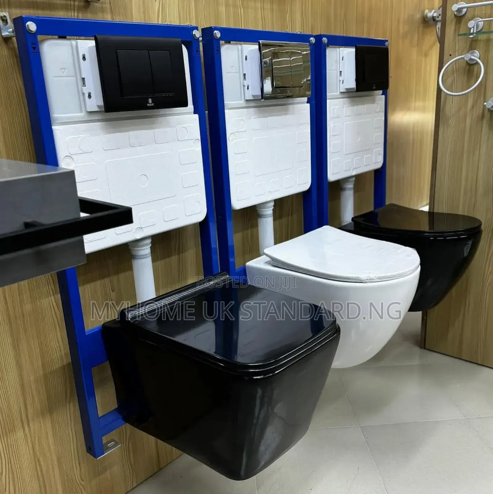 Concealed Toilet Seat Set