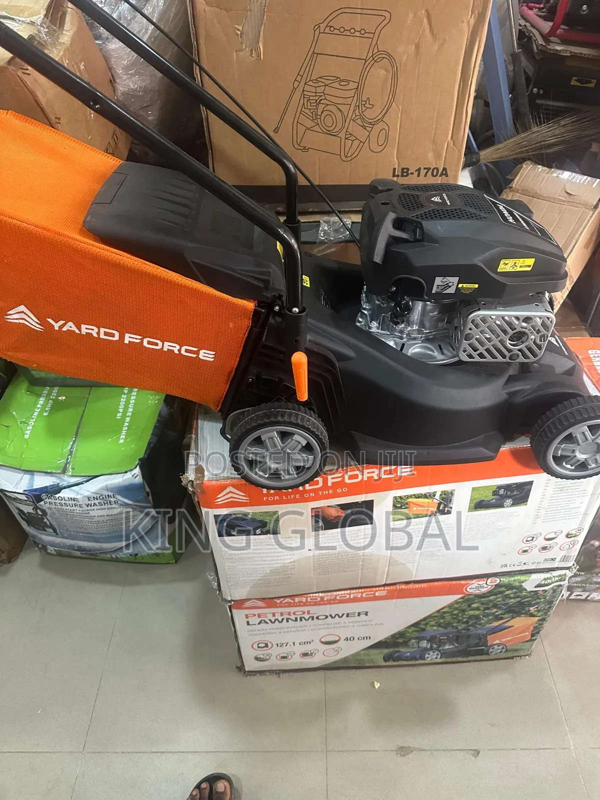 4hp Lown Mower Yardfdrce