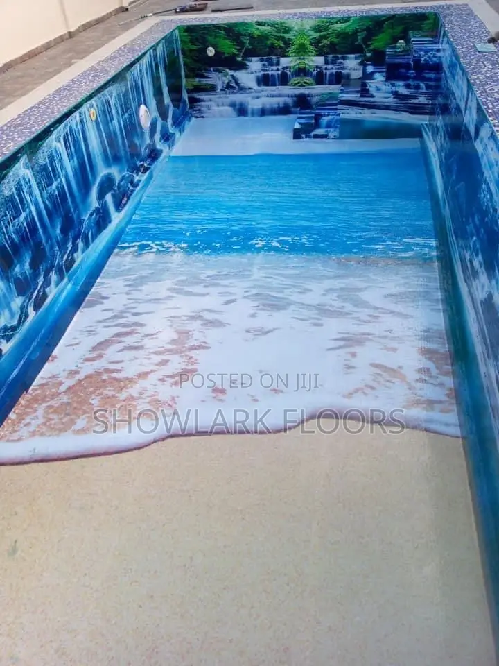 Swimming 3d Epoxy Floor