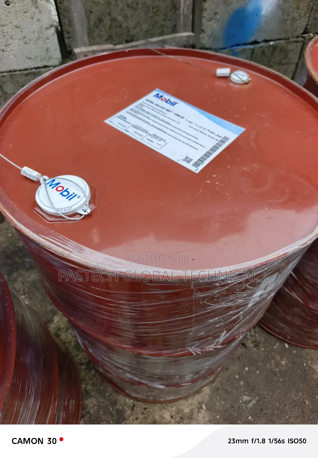 Mobil Delvac MXTM 15w-40 209l Drum