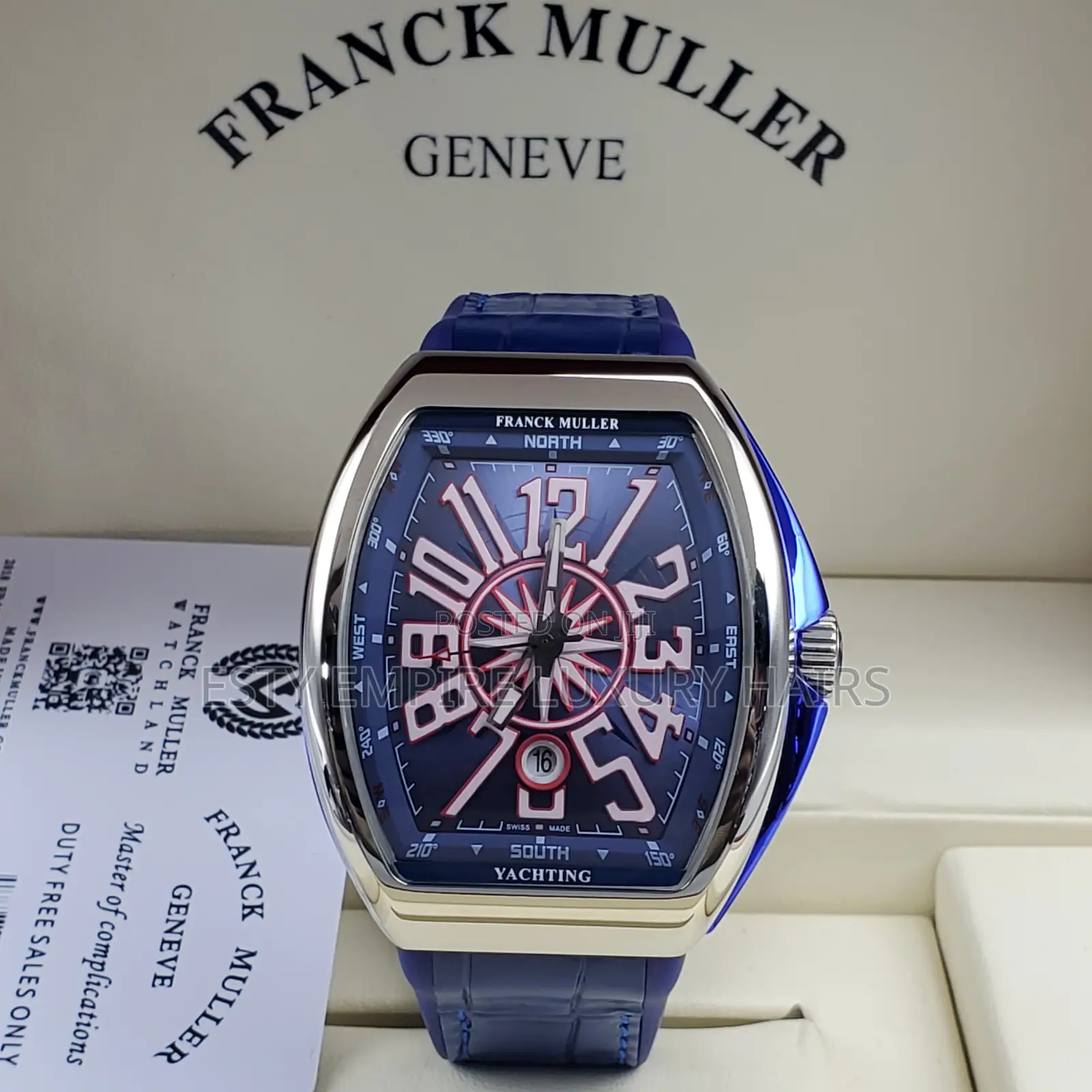 *Frank Muller Yatching Stones Leather