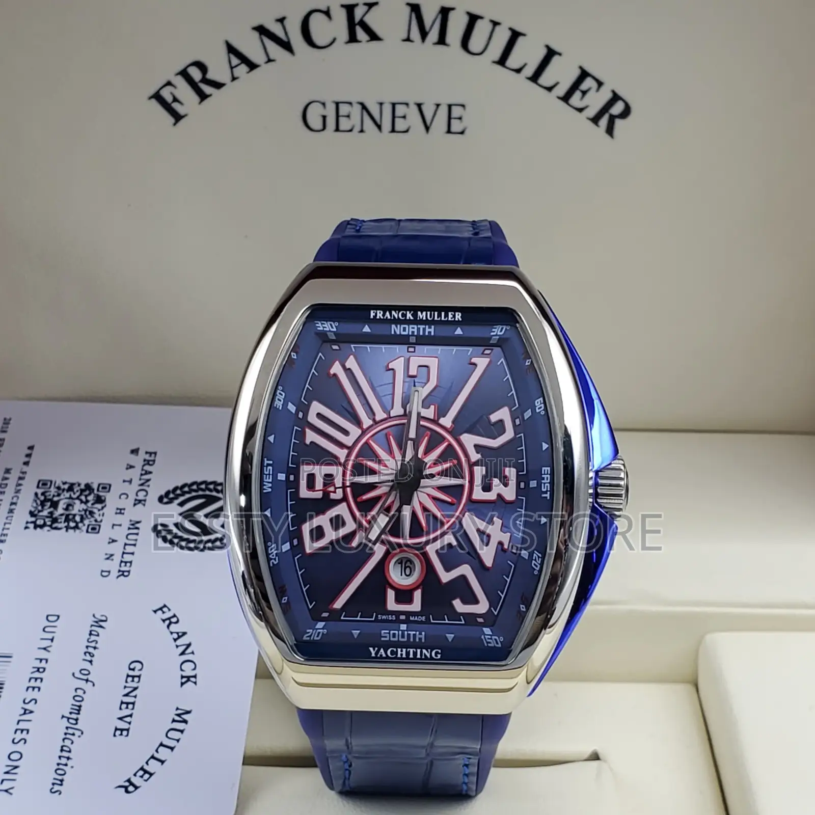 *Frank Muller Yatching Stones Leather