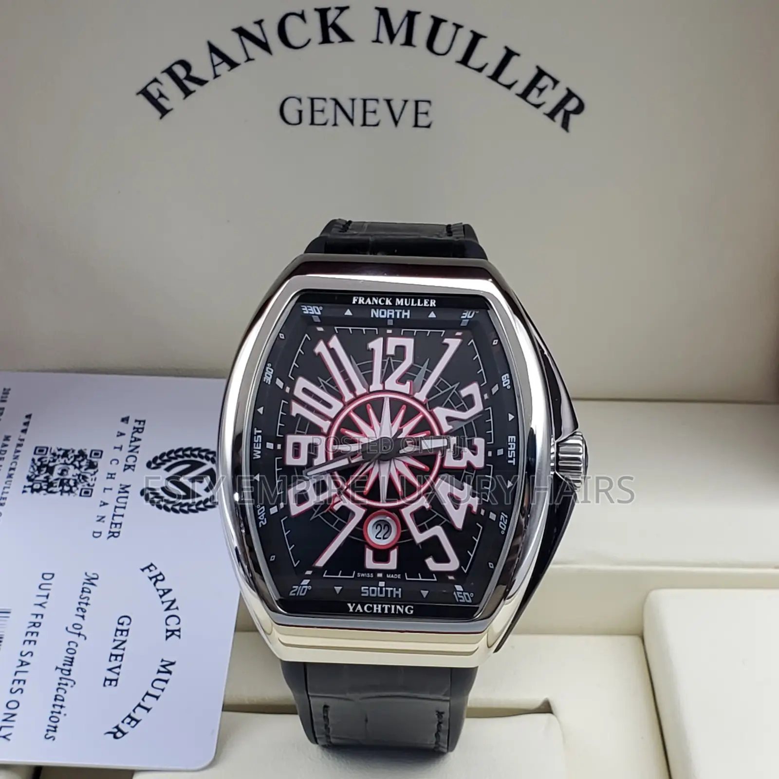*Frank Muller Yatching Stones Leather
