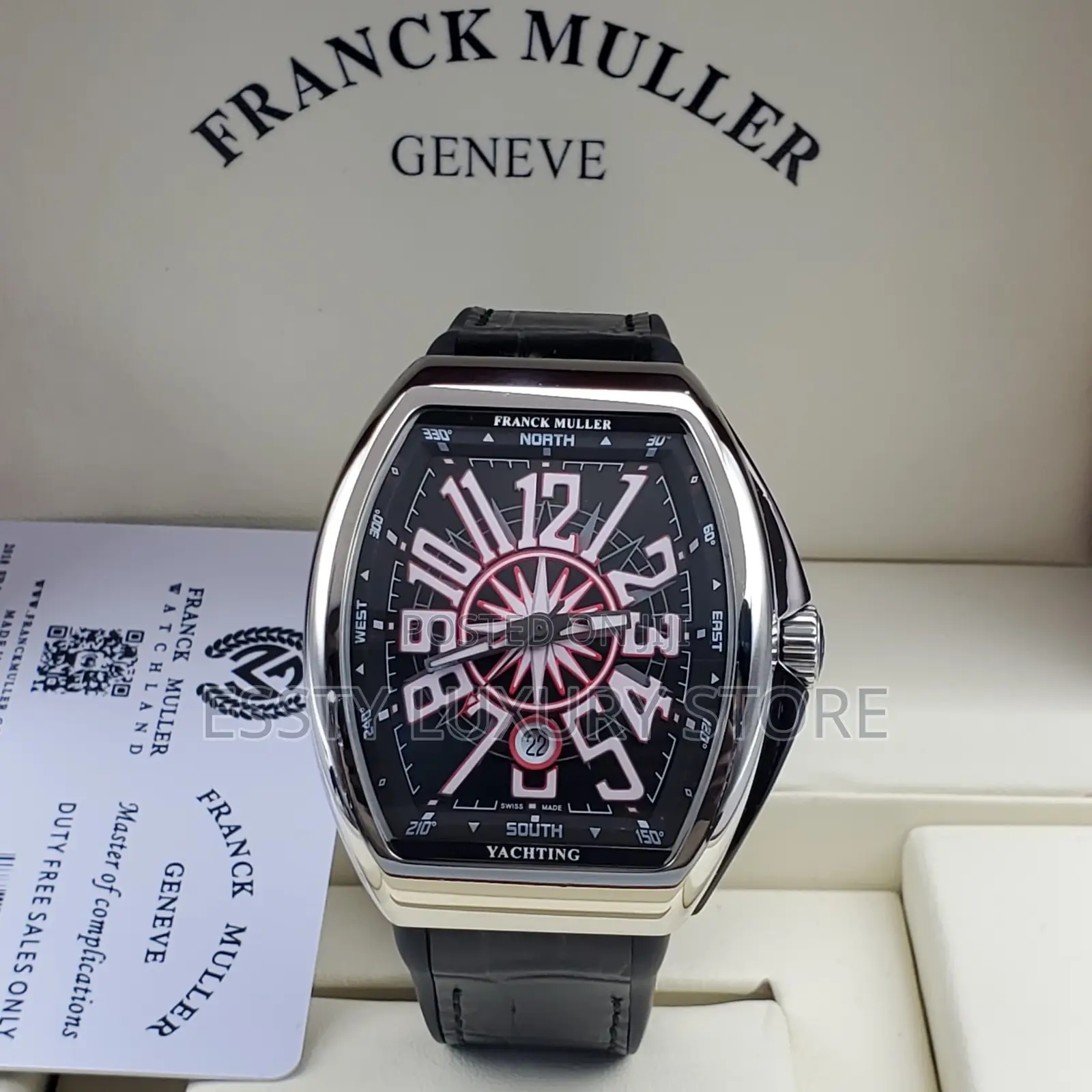 *Frank Muller Yatching Stones Leather