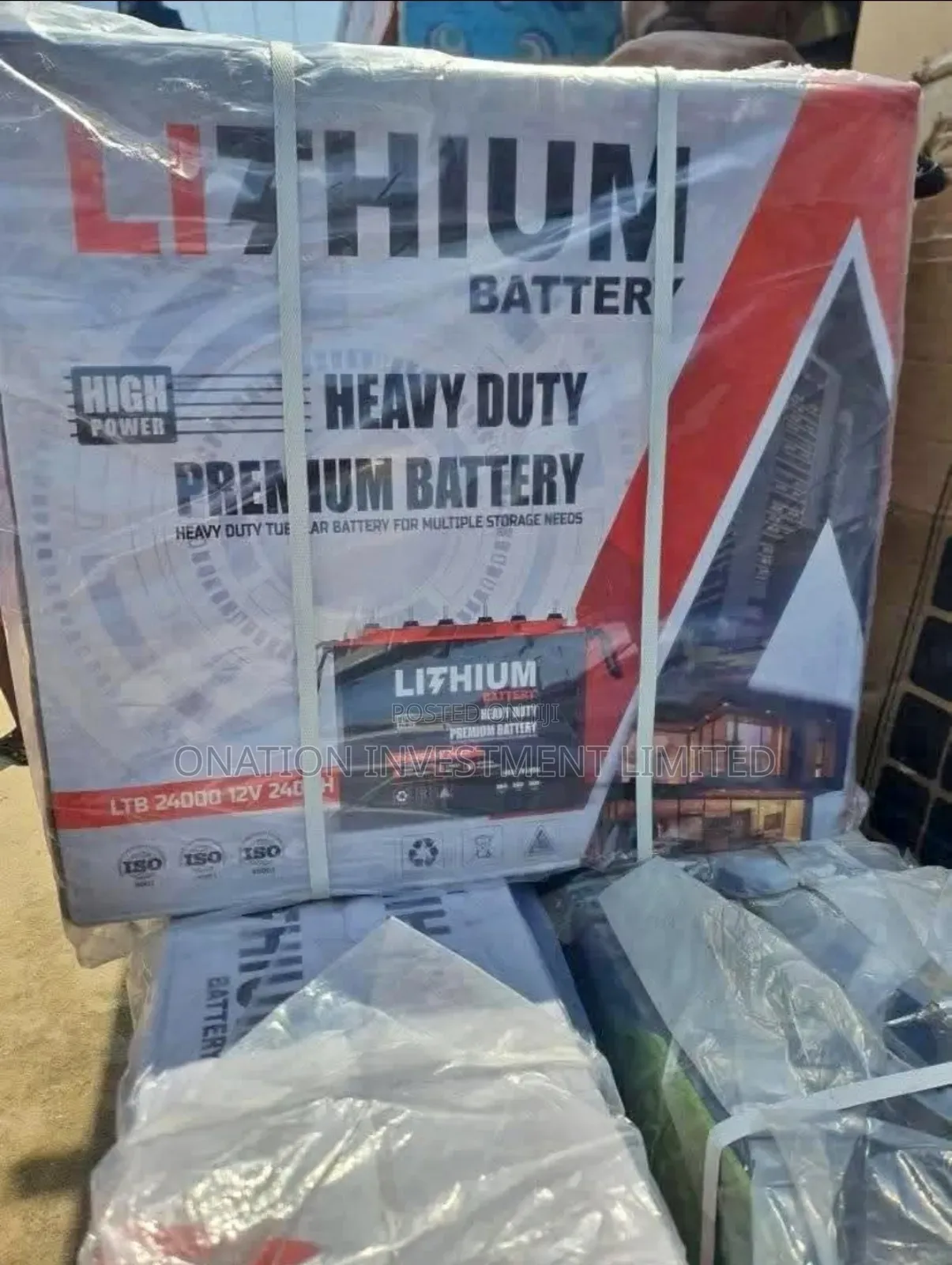 240ah 12v Lithium Tubular Battery